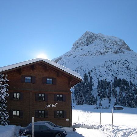 Haus Gstueat Lägenhet Lech am Arlberg Exteriör bild