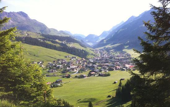 Haus Gstueat Lägenhet Lech am Arlberg Exteriör bild