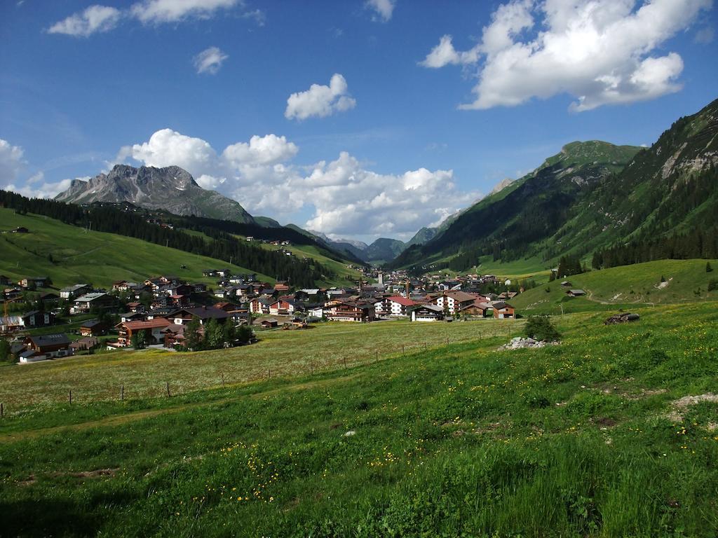 Haus Gstueat Lägenhet Lech am Arlberg Exteriör bild