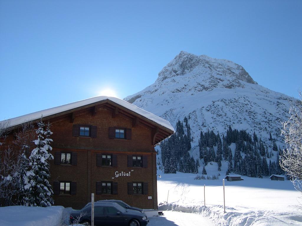 Haus Gstueat Lägenhet Lech am Arlberg Exteriör bild