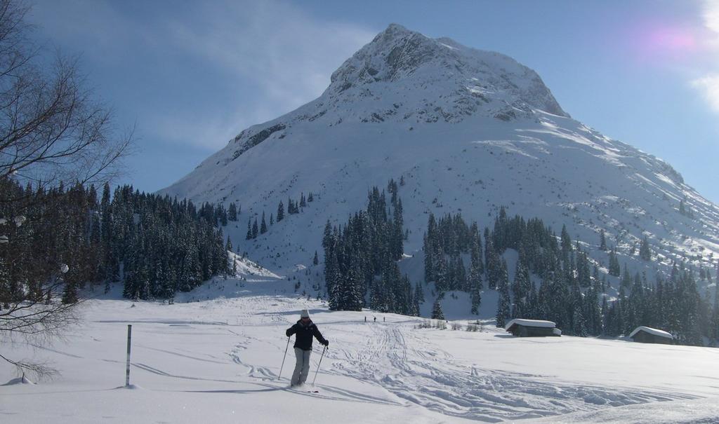 Haus Gstueat Lägenhet Lech am Arlberg Exteriör bild